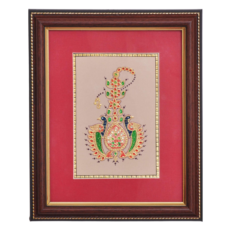 Mayura Alankaar | Indian Jewelry Miniature Art on Paper