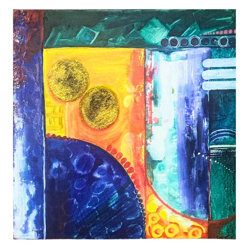 Rhythms of Inner Light | Abstract Art