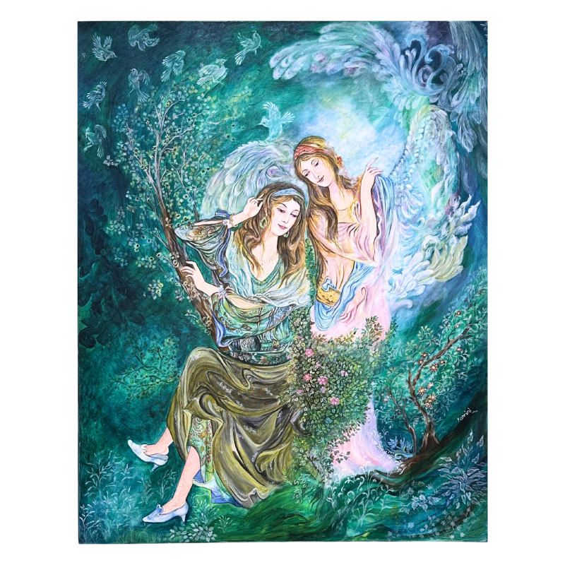 Celestial Companions | Acrylic on Canvas