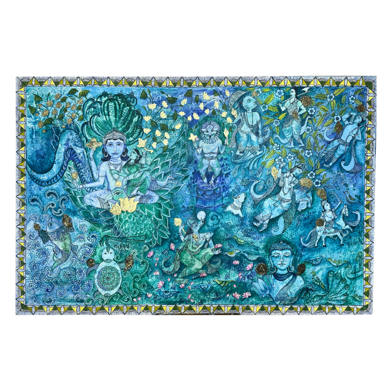 Dashavatar: Vishnu’s Ten Incarnations | Contemporary Art