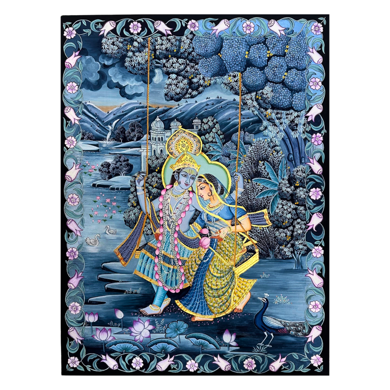 Jhulan Leela | Traditional Pichwai Art